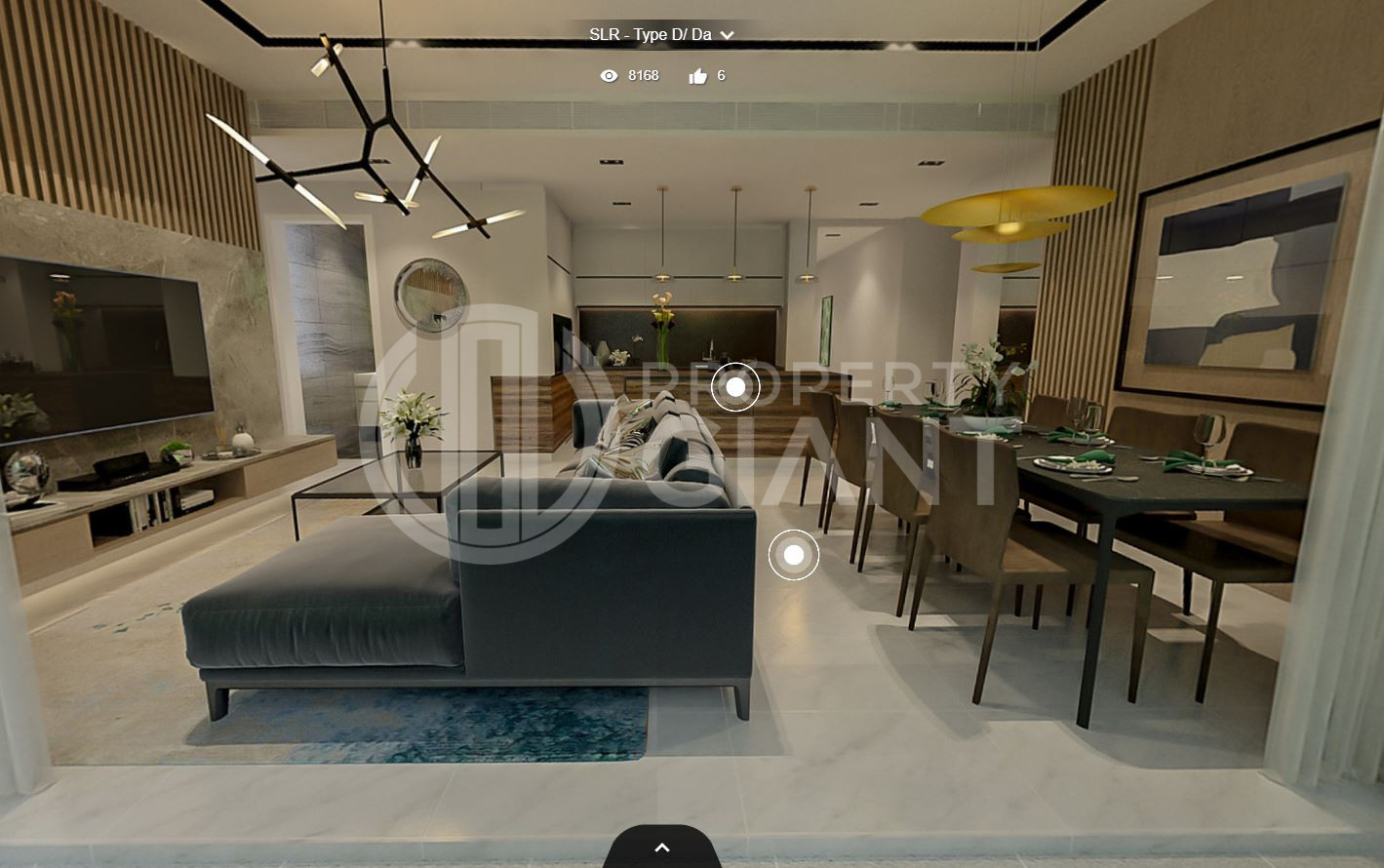 3D Virtual Tour of Sloane Residences 4 Bedroom Unit, Type D/Da