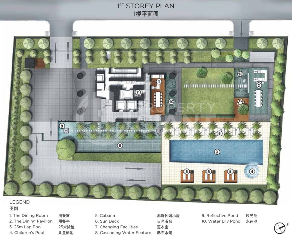 Skyline at Orchard Boulevard Site Plan