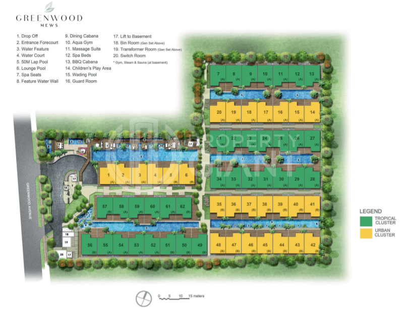 Greenwood Mews Site Plan