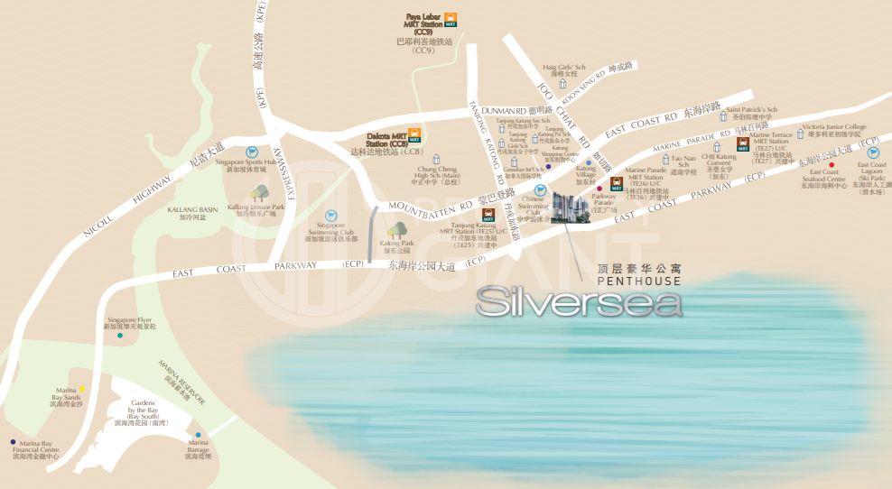 Silversea Location Map