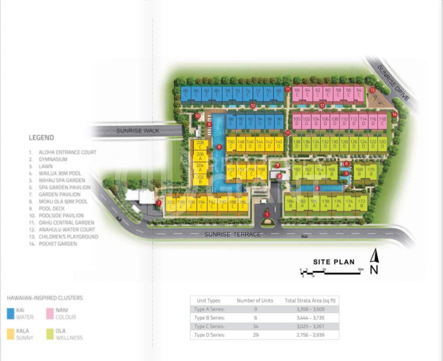 Alana Site Plan