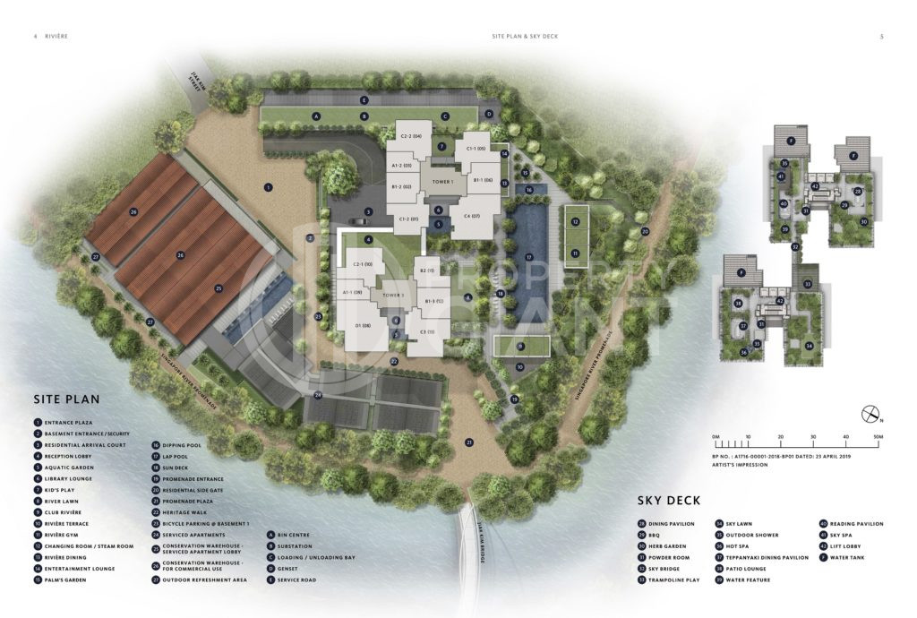 Riviere Site Plan